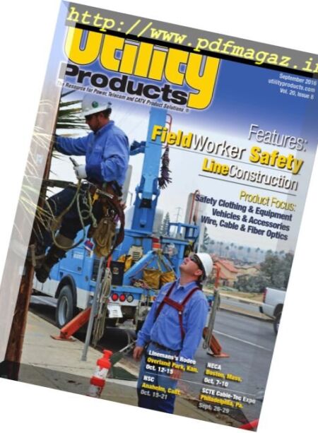 Utility Products – September 2016 Cover
