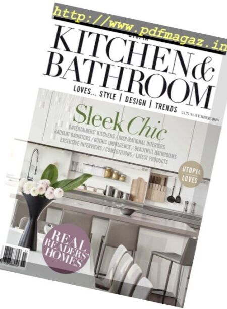 Utopia Kitchen & Bathroom – November 2016 Cover