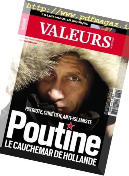 Valeurs Actuelles – 20 au 26 Octobre 2016 Cover