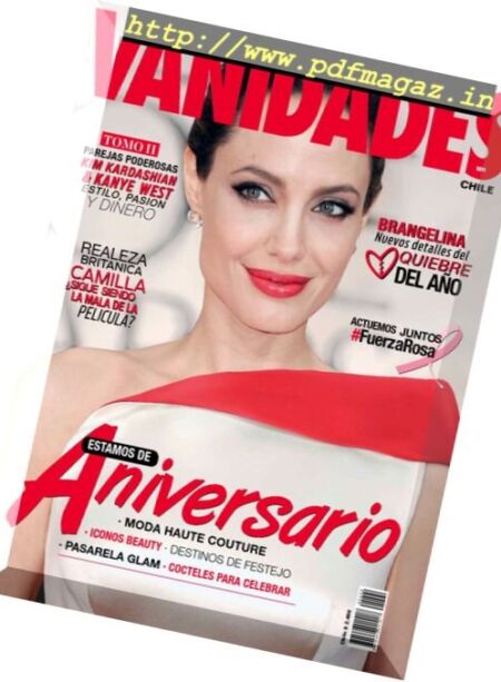 Vanidades Chile – 14 Octubre 2016 Cover