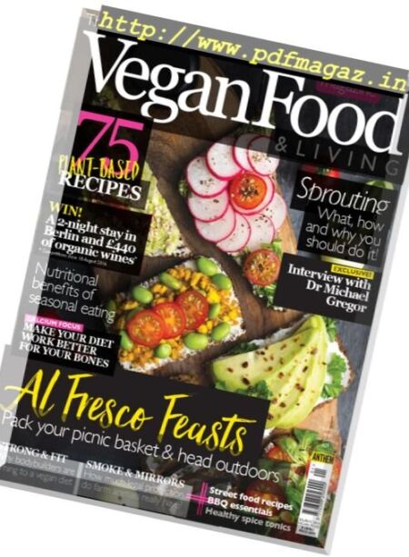 Vegan Food & Living – July-August 2016 Cover