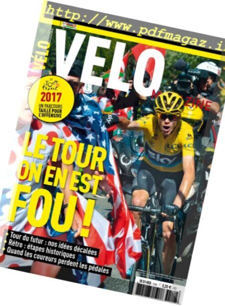 Velo Magazine – Novembre 2016 Cover