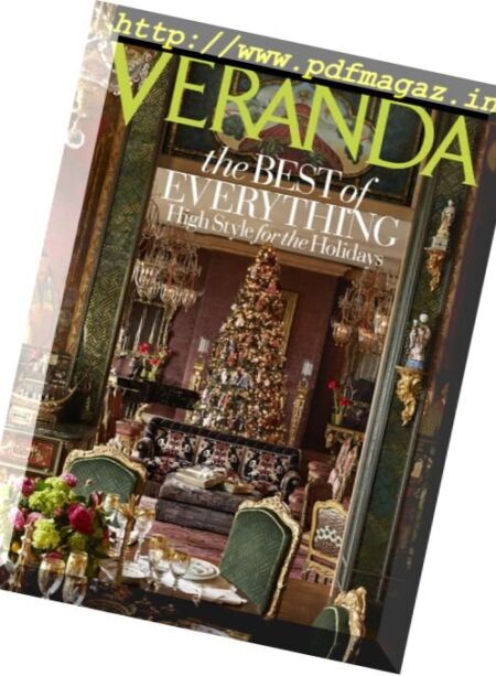 Veranda – November – December 2016 Cover
