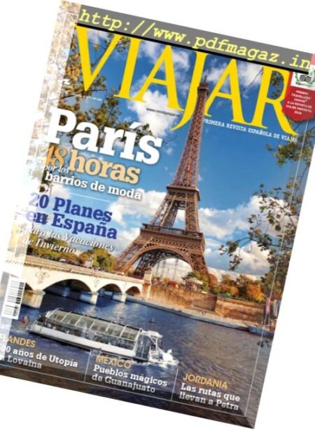 Viajar – Noviembre 2016 Cover