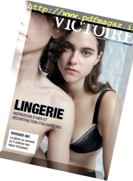 Victoire – 22 Octobre 2016 Cover