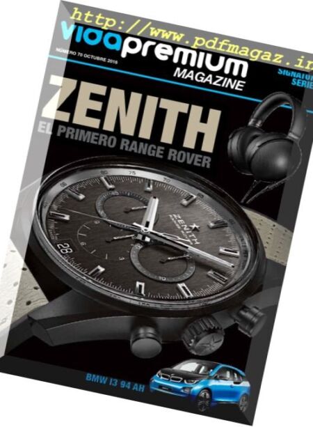 Vidapremium – Octubre 2016 Cover
