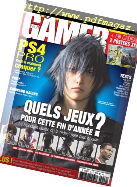 Video Gamer – Octobre 2016 Cover
