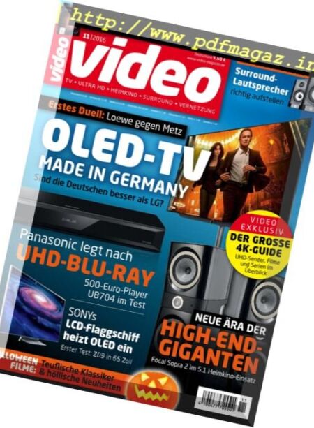 Video – November 2016 Cover