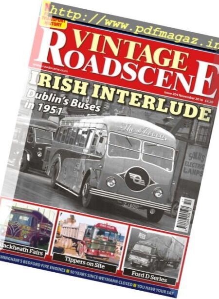 Vintage Roadscene – November 2016 Cover