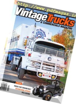 Vintage Trucks & Commercials – July-August 2016