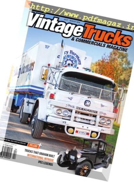 Vintage Trucks & Commercials – July-August 2016 Cover