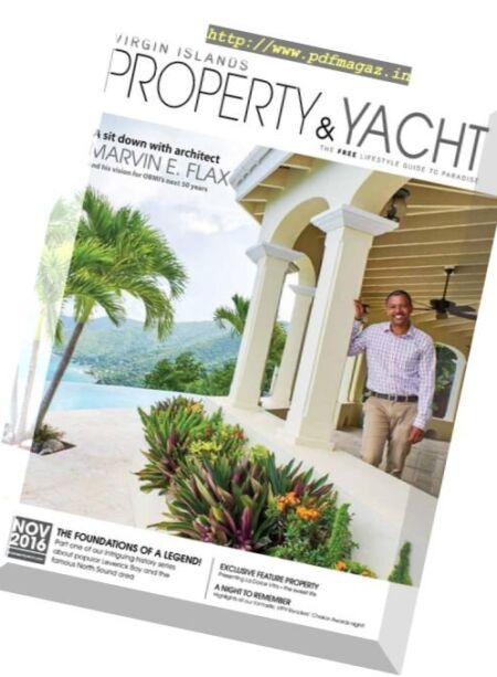 Virgin Islands Property & Yacht – November 2016 Cover