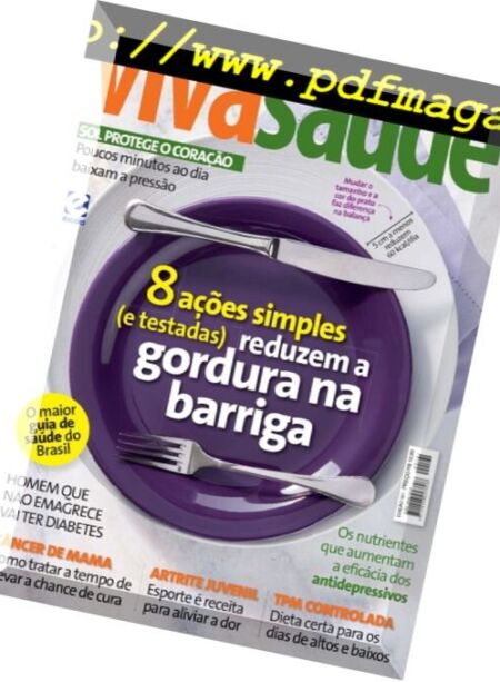 Viva Saude Brazil – Issue 161, Outubro 2016 Cover