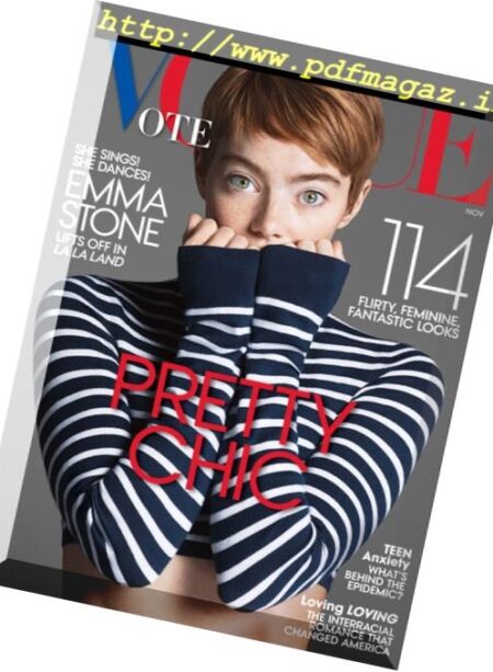 Vogue USA – November 2016 Cover