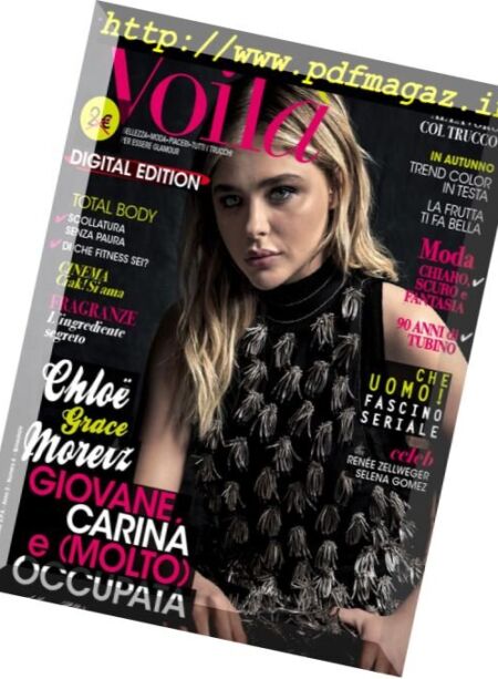 Voila – Ottobre 2016 Cover