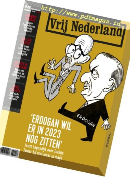 Vrij Nederland – 8 Oktober 2016 Cover