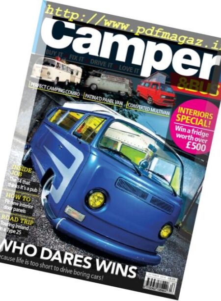 VW Camper & Bus – October 2016 Cover