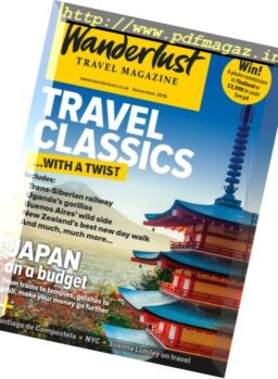 Wanderlust Travel Magazine – November 2016