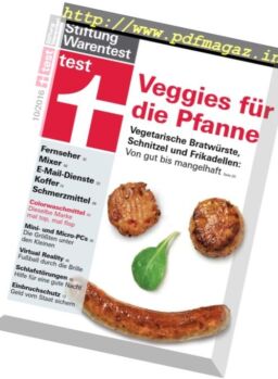 Warentest – Oktober 2016