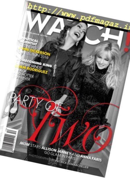 Watch! – October 2016 Cover