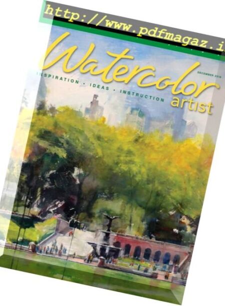 Watercolor Artist – December 2016 Cover