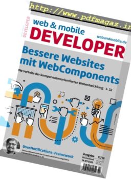 Web & Mobile Developer – November 2016