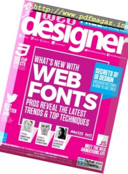 Web Designer – Issue 254, 2016