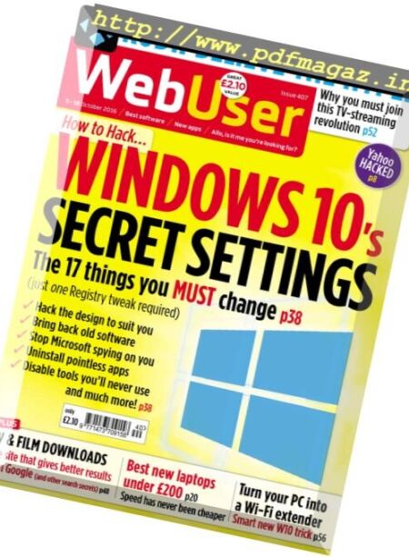WebUser – 5 October 2016 Cover