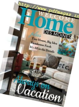 Welcome Home Des Moines – October-November 2016