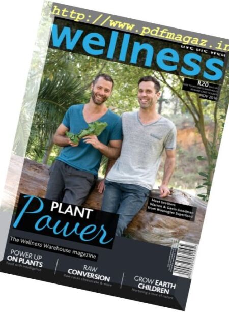 Wellness Magazine – November 2016 Cover