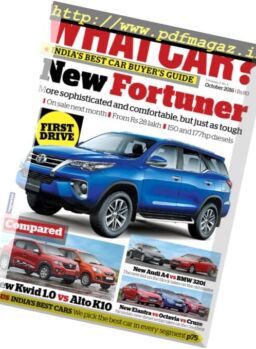 What Car India – October 2016