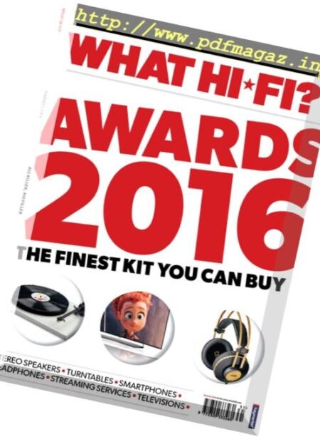What Hi-Fi UK – Awards 2016 Cover