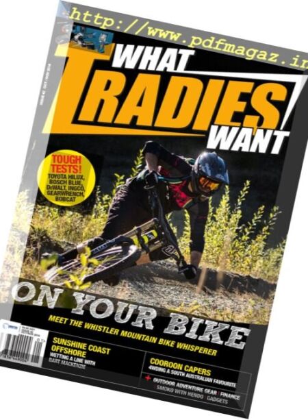 What Tradies Want – October-November 2016 Cover
