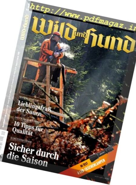 Wild und Hund – 6 Oktober 2016 Cover