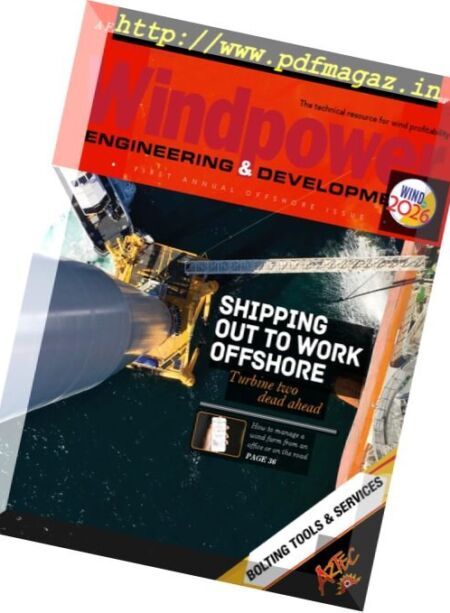 Windpower Engineering & Development – October 2016 Cover