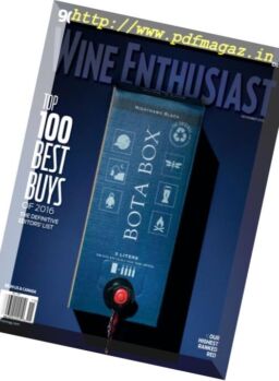 Wine Enthusiast Magazine – November 2016