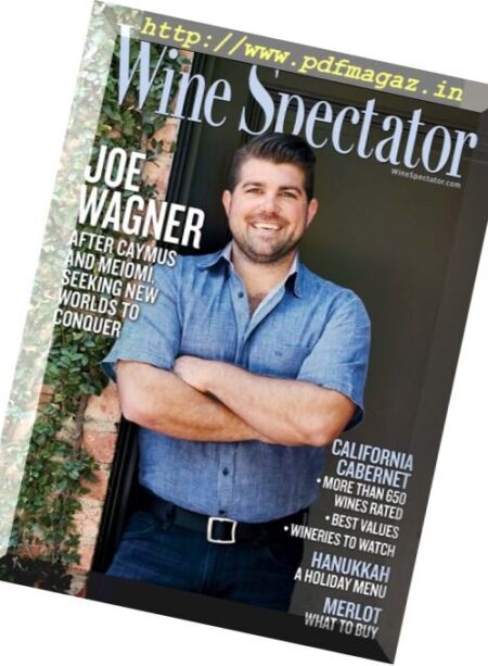 Wine Spectator – 30 November 2016 Cover