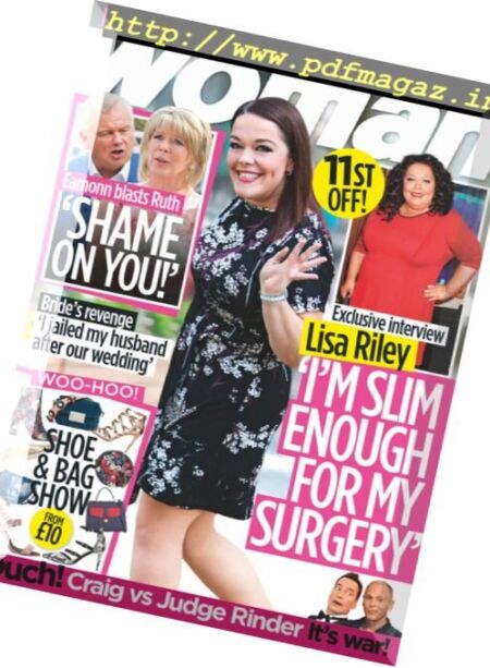 Woman UK – 3 October 2016 Cover