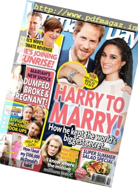 Woman’s Day Australia – 14 November 2016 Cover