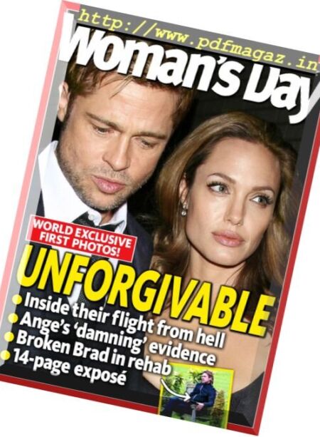 Woman’s Day Australia – 3 October 2016 Cover