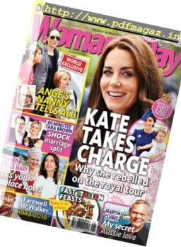 Woman’s Day Australian – 10 October 2016