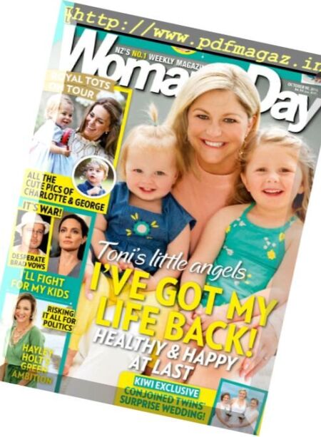 Woman’s Day New Zealand – 10 October 2016 Cover