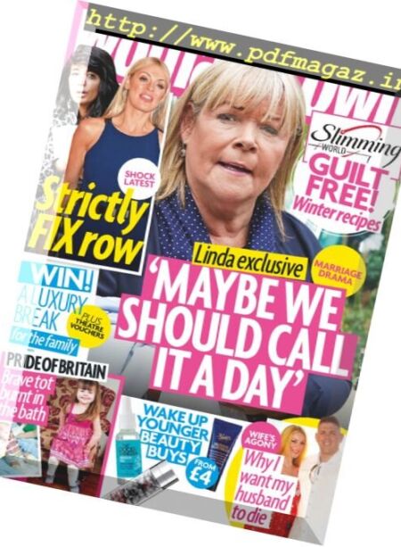 Woman’s Own – 31 October 2016 Cover