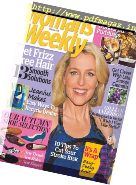 Woman’s Weekly – 11 October 2016 Cover