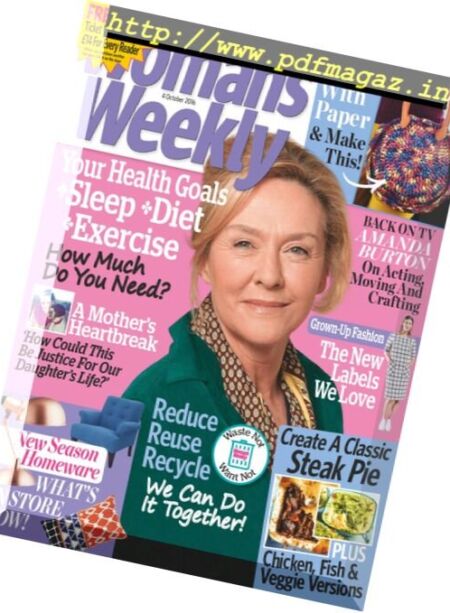 Woman’s Weekly UK – 4 October 2016 Cover