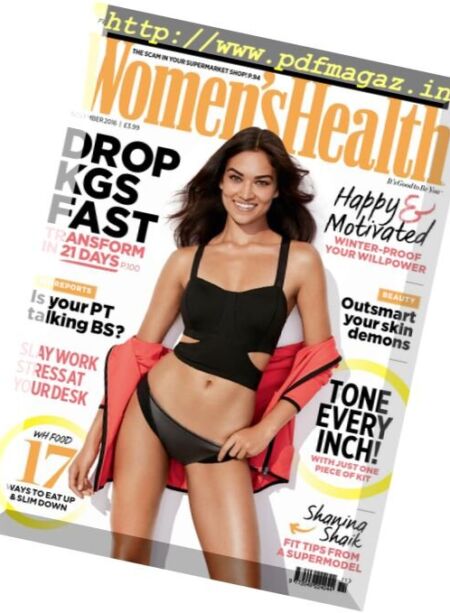 Women’s Health UK – November 2016 Cover