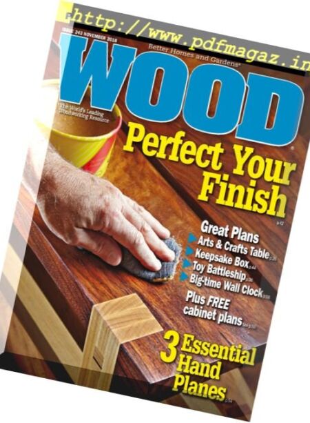 Wood Magazine – November 2016 Cover