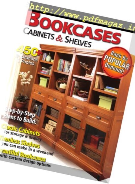 Woodsmith – Special Edition Bookcases, Cabinets & Shelves 2009 Cover