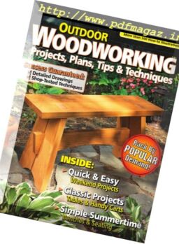 Woodsmith – Special Edition – Outdoor Woodworking 2010