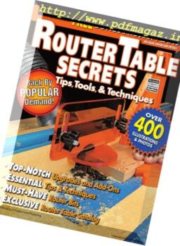 Woodsmith – Special Edition Router Table Secrets 2008